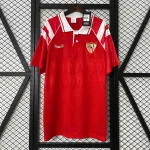 Camiseta Retro Sevilla 1992-1993 rojo segunda equipación
