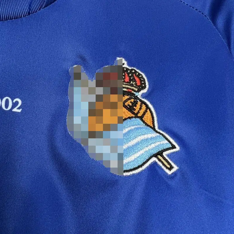 Camiseta Real Sociedad 2024-2025 azul edición especial versión fan - Imagen 5