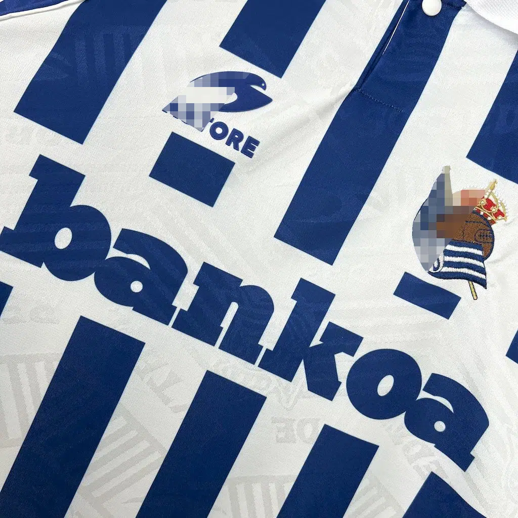 Camiseta Retro Real Sociedad 1994-1995 KODRO primera equipación - Imagen 3