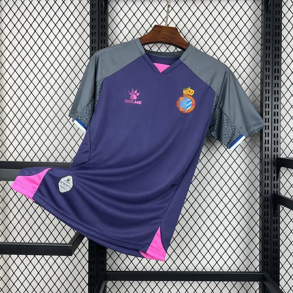 Camiseta Espanyol 2024-2025 morado segunda equipación versión fan