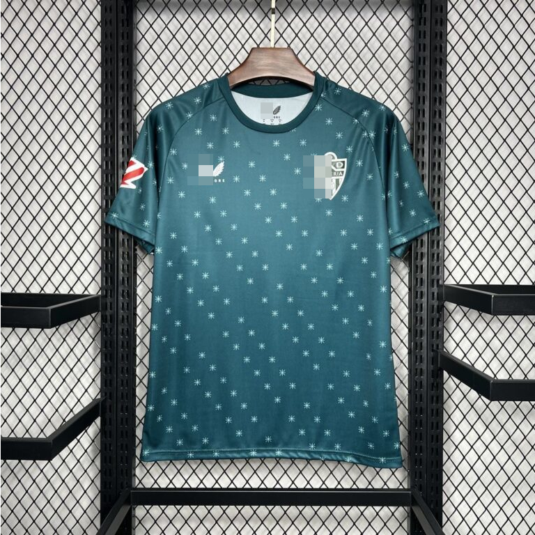 Camiseta Almería 2024-2025 Esmeralda segunda equipación versión fan