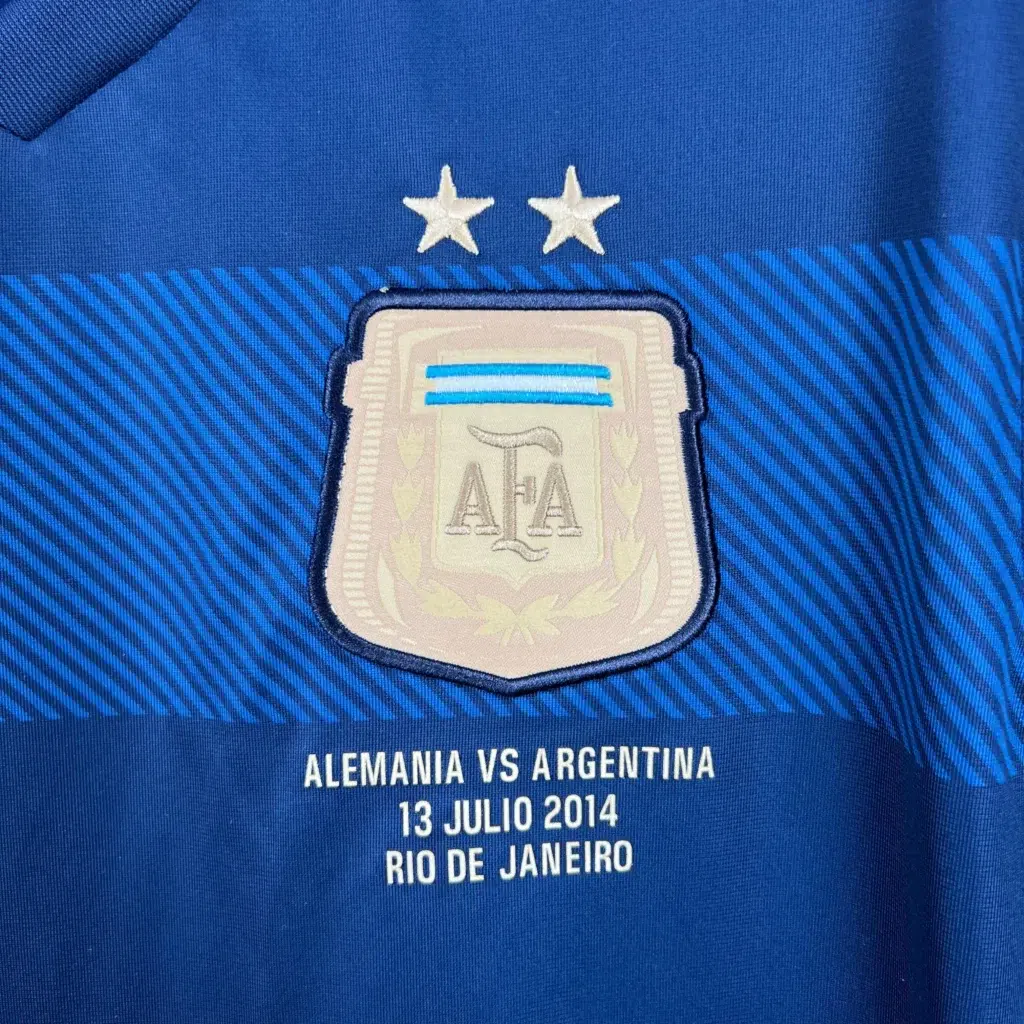 Camiseta Argentina 2014 azul Final de la Copa del Mundo - Imagen 7