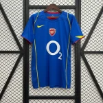 Camiseta Arsenal 2004-2005 azul segunda equipación