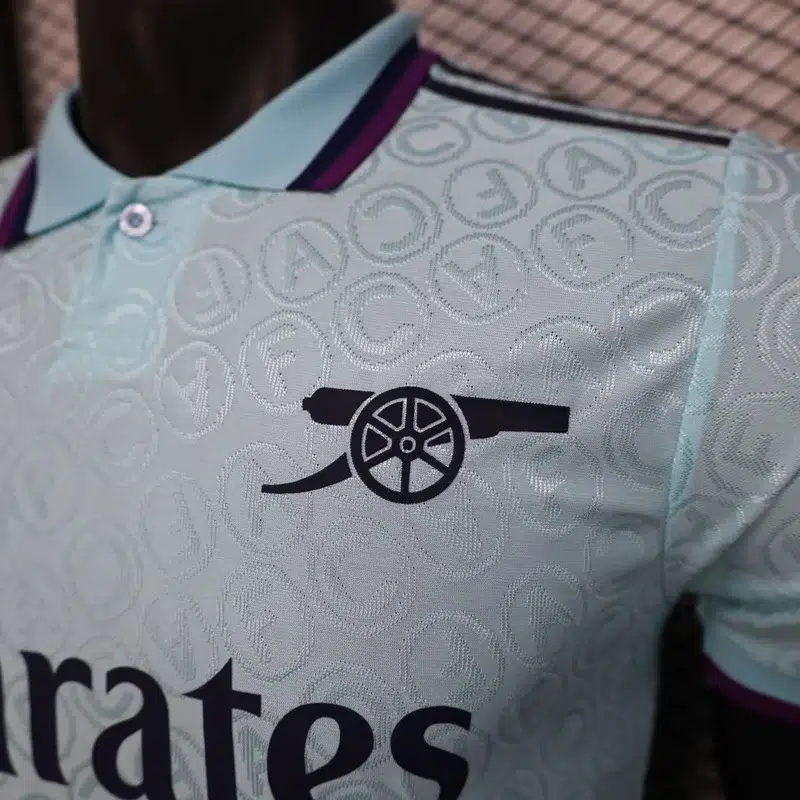 Camiseta Arsenal 2025-2026 celeste edición especial versión jugador - Imagen 3