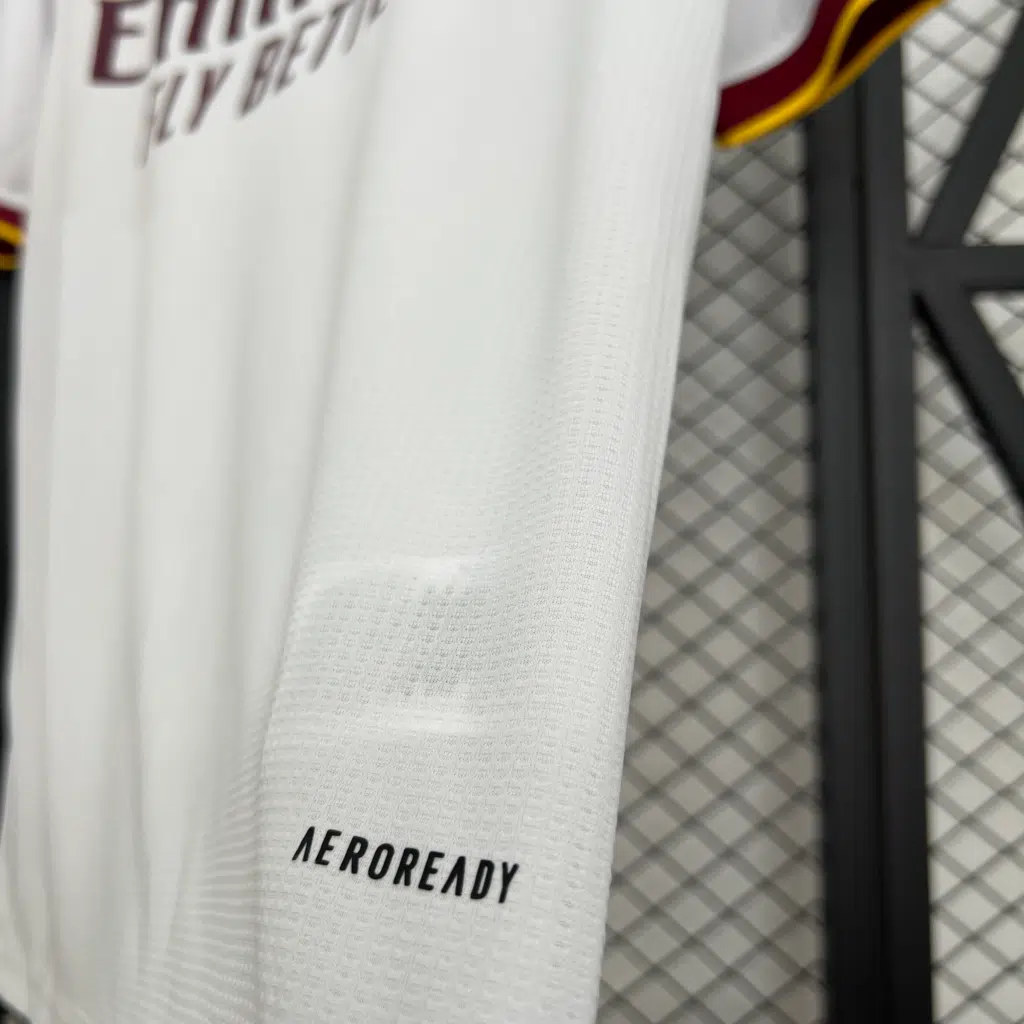 Camiseta Arsenal blanca 2025-2026 tercera equipación versión fan - Imagen 4