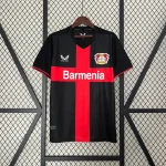 Camiseta Bayer Leverkusen 2023-2024 negro segunda equipación
