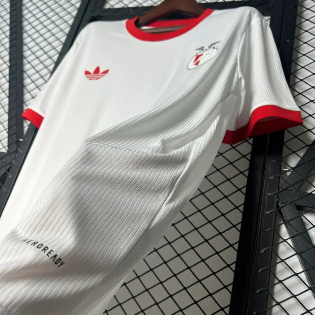 Camiseta Benfica 2025-2026 blanca edición especial versión fan - Imagen 6