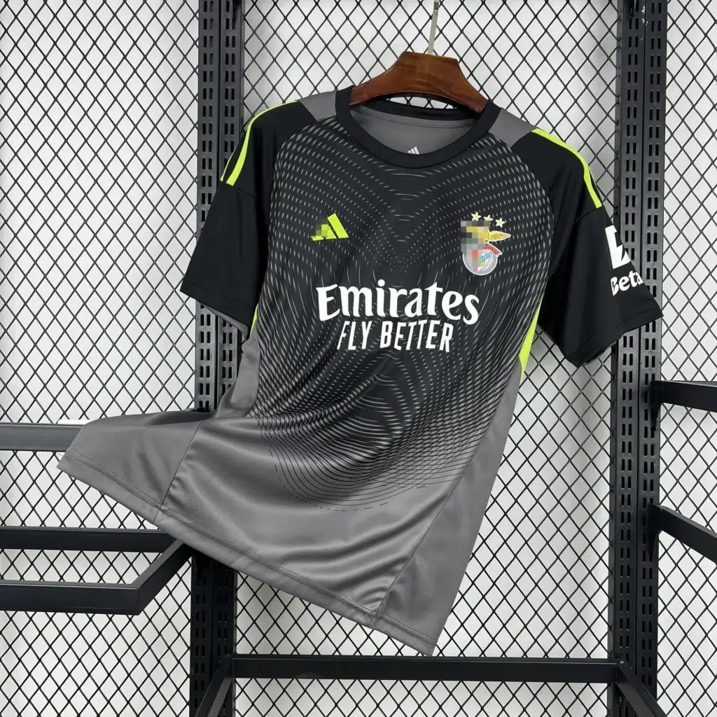 Camiseta Benfica 2025-2026 gris Edición portero versión fan