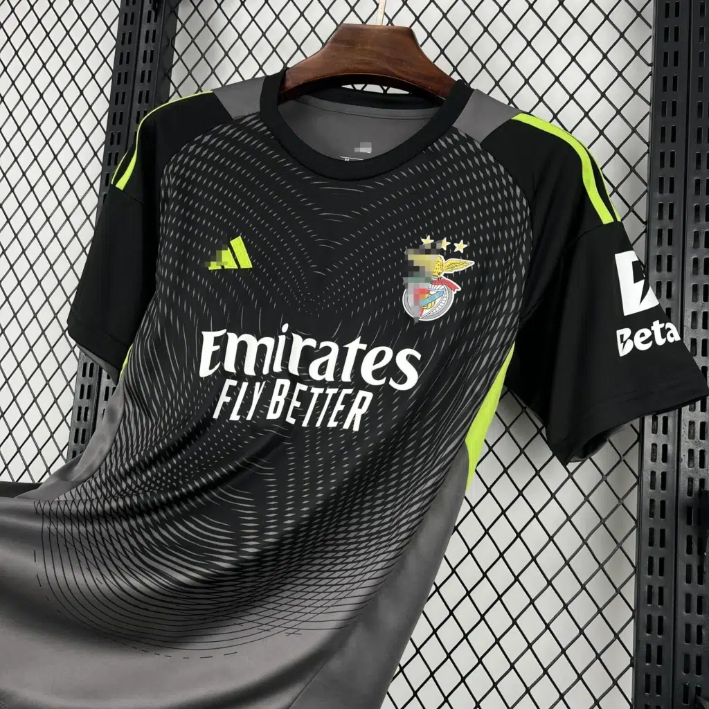 Camiseta Benfica 2025-2026 gris Edición portero versión fan - Imagen 4