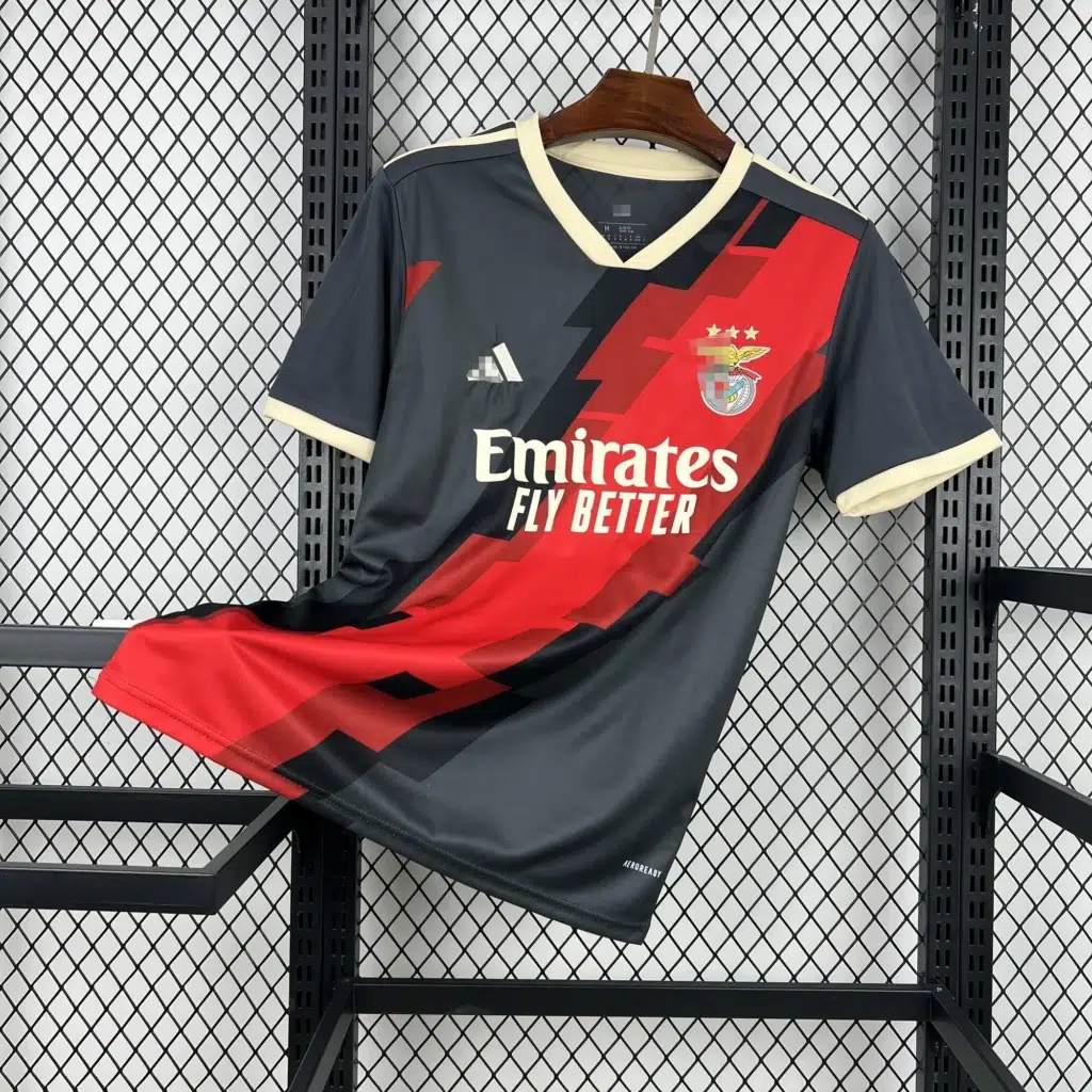 Camiseta Benfica 2025-2026 negro edición especial versión fan