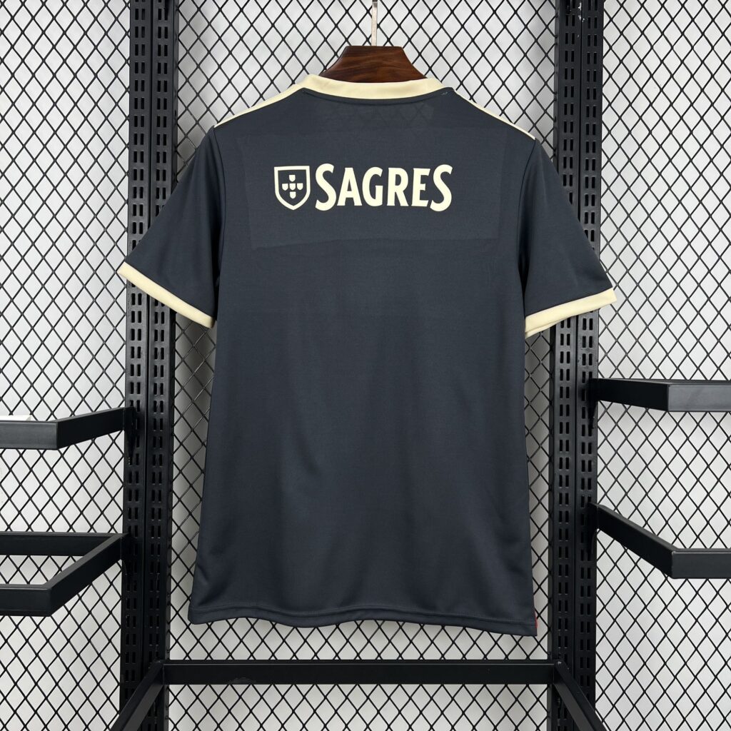 Camiseta Benfica 2025-2026 negro edición especial versión fan - Imagen 4