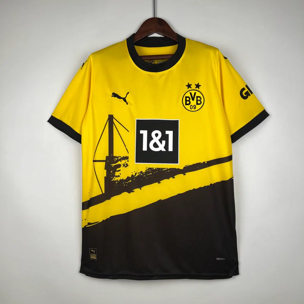 Camiseta Borussia Dortmund amarillo 2024-2025 primera equipación versión fan
