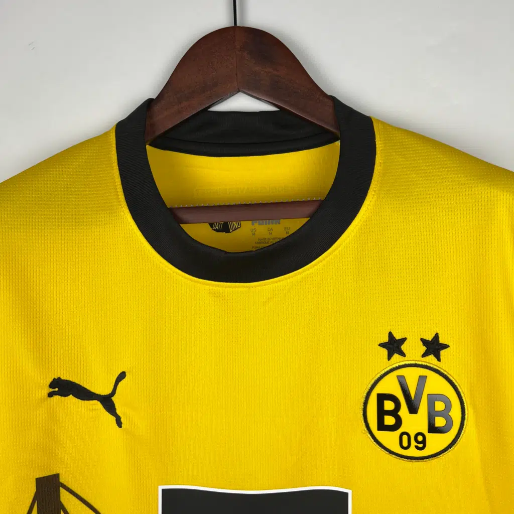 Camiseta Borussia Dortmund amarillo 2024-2025 primera equipación versión fan - Imagen 3