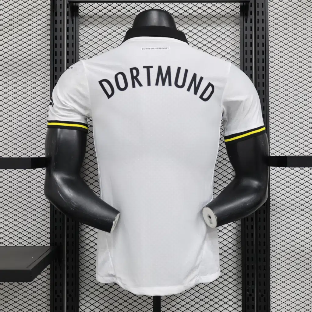 Camiseta Borussia Dortmund blanco 2024-2025 tercera equipación versión jugador - Imagen 2