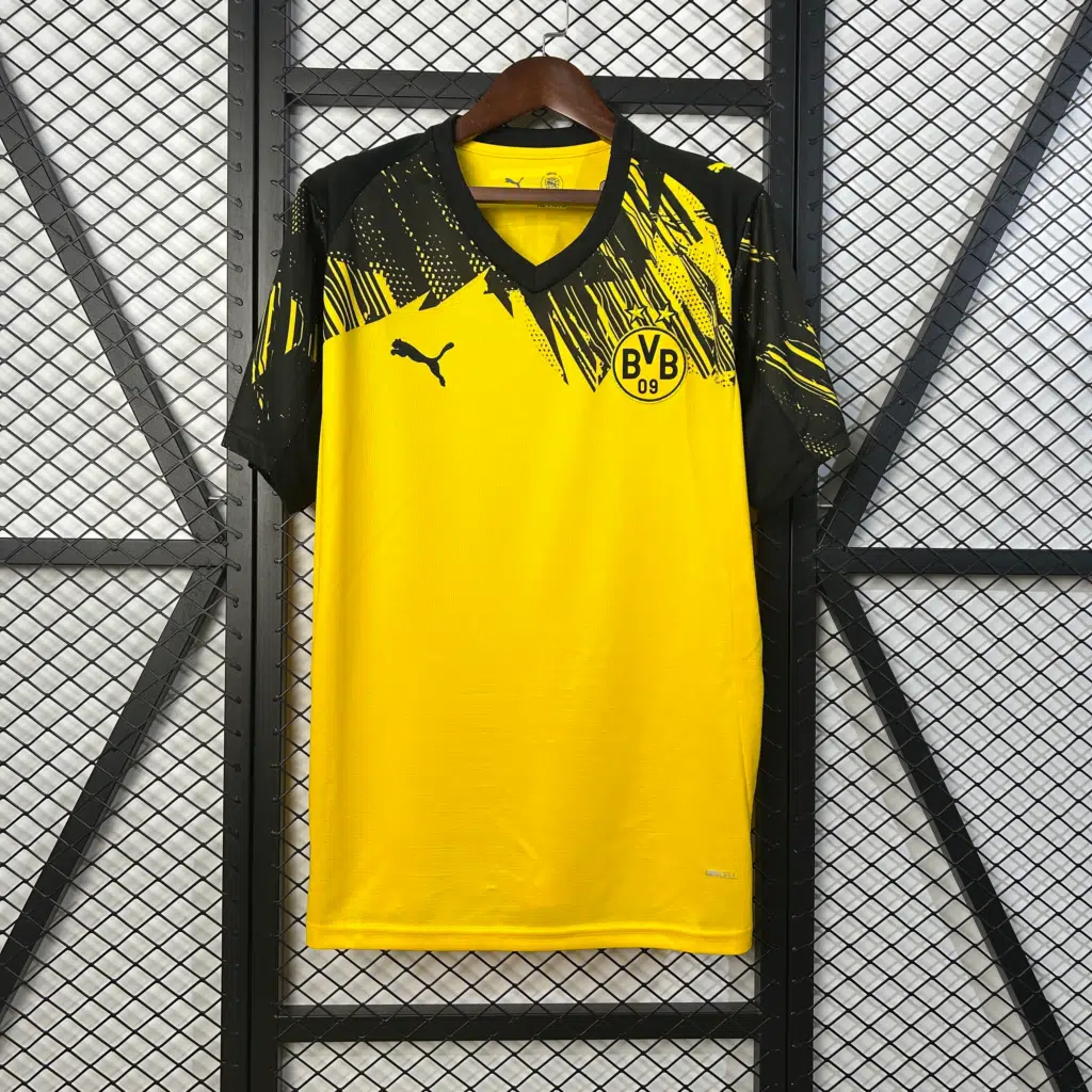 Camiseta Borussia Dortmund Mancha 2025-2026 primera equipación versión fan