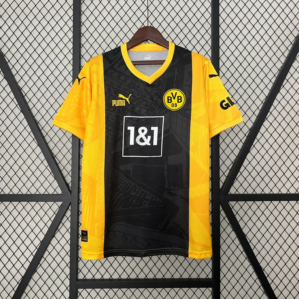 Camiseta Borussia Dortmund negro 2024-2025 edición especial versión fan