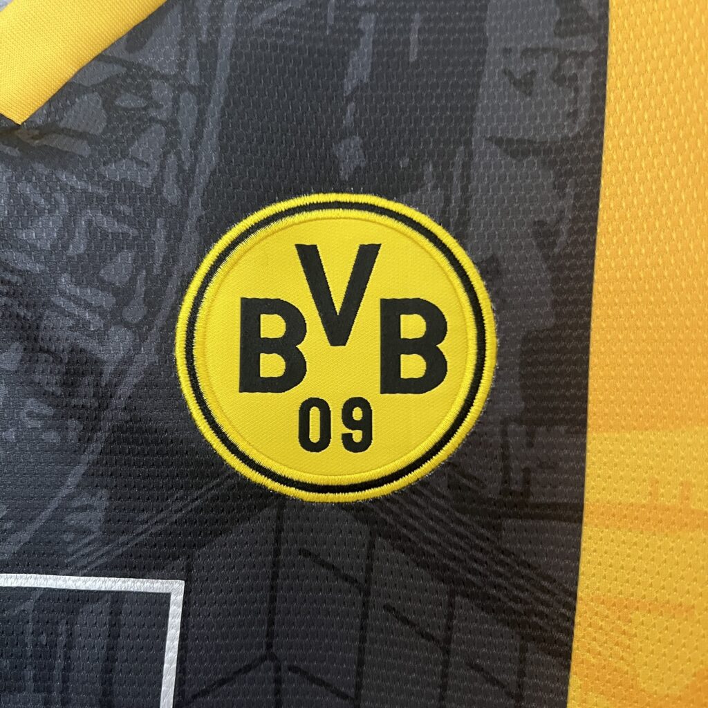 Camiseta Borussia Dortmund negro 2024-2025 edición especial versión fan - Imagen 6
