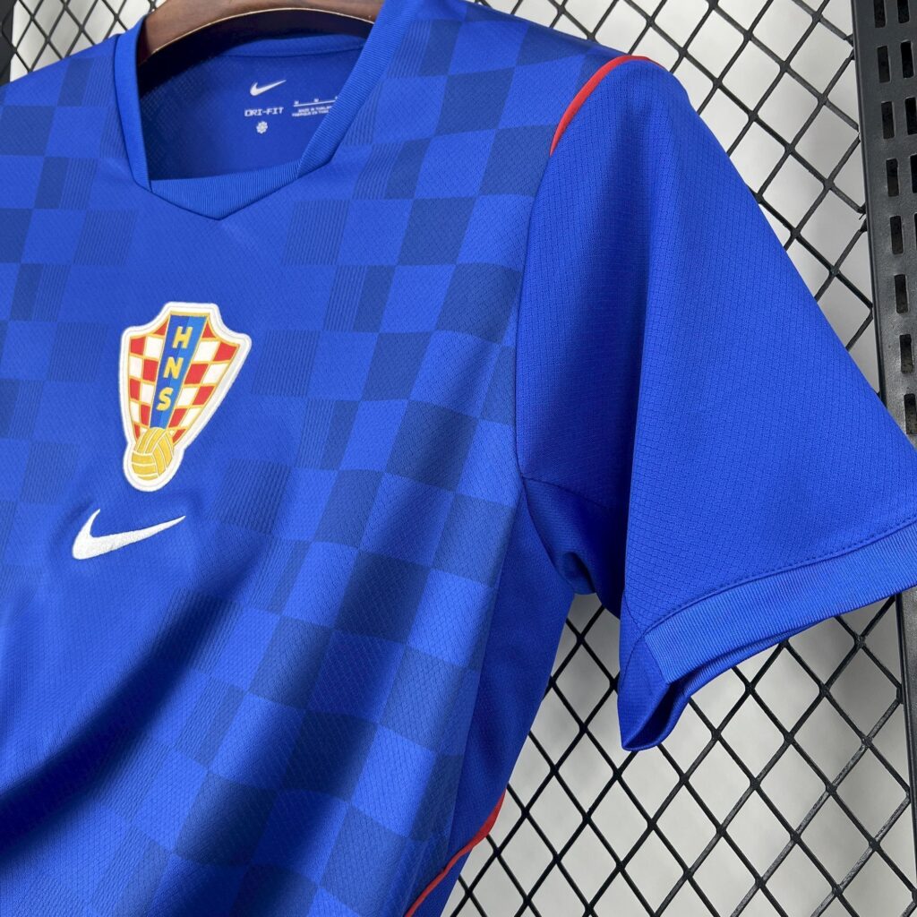 Camiseta Croacia 2026 azul segunda equipación versión fan - Imagen 3