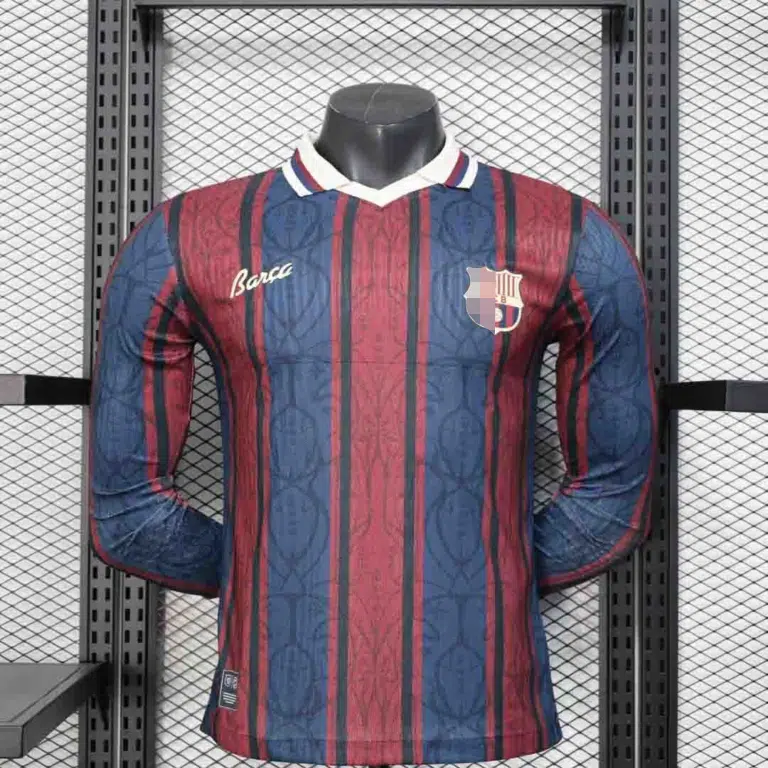 Camiseta FC Barcelona 125 aniversario manga larga edición especial versión jugador