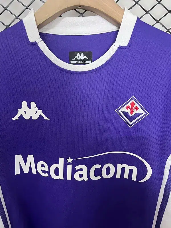 Camiseta Fiorentina 2025-2026 morado primera equipación versión fan - Imagen 3