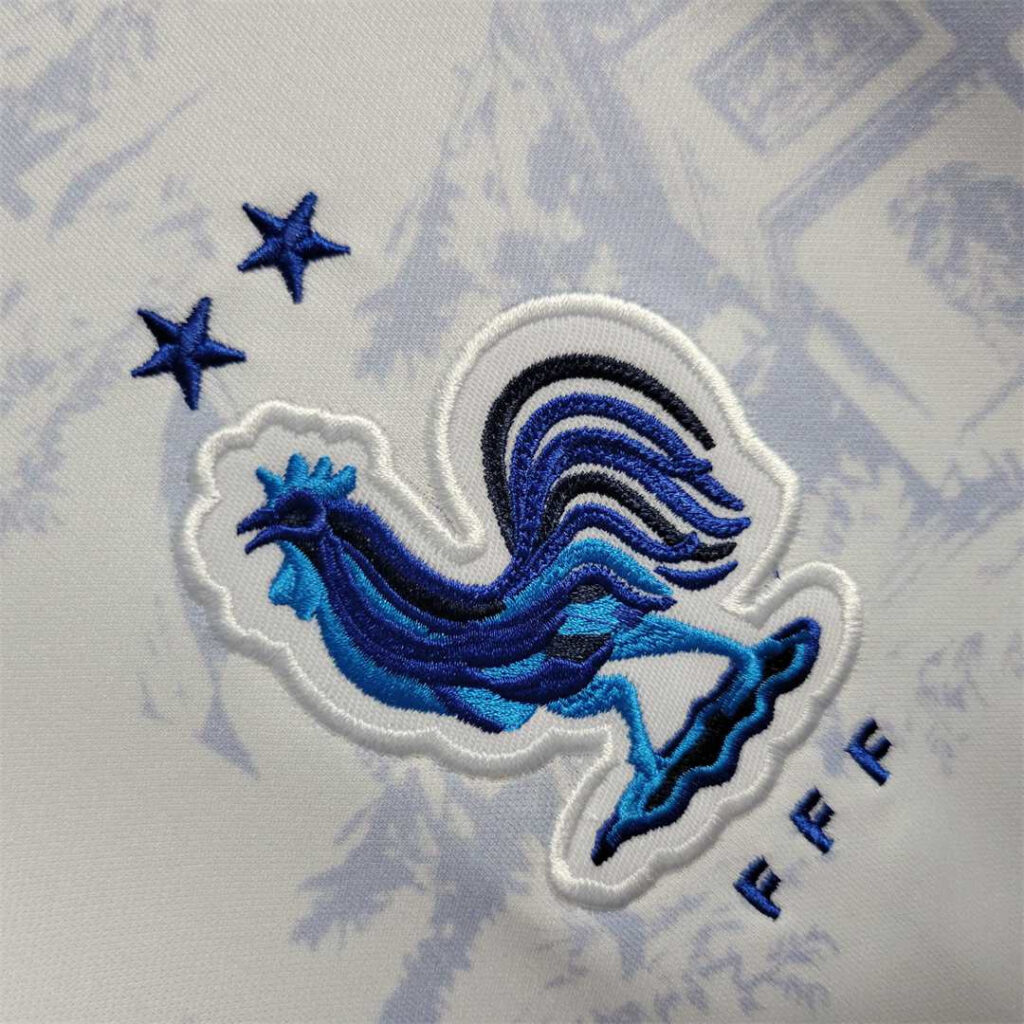 Camiseta Francia 2022 blanca segunda equipación versión fan - Imagen 8