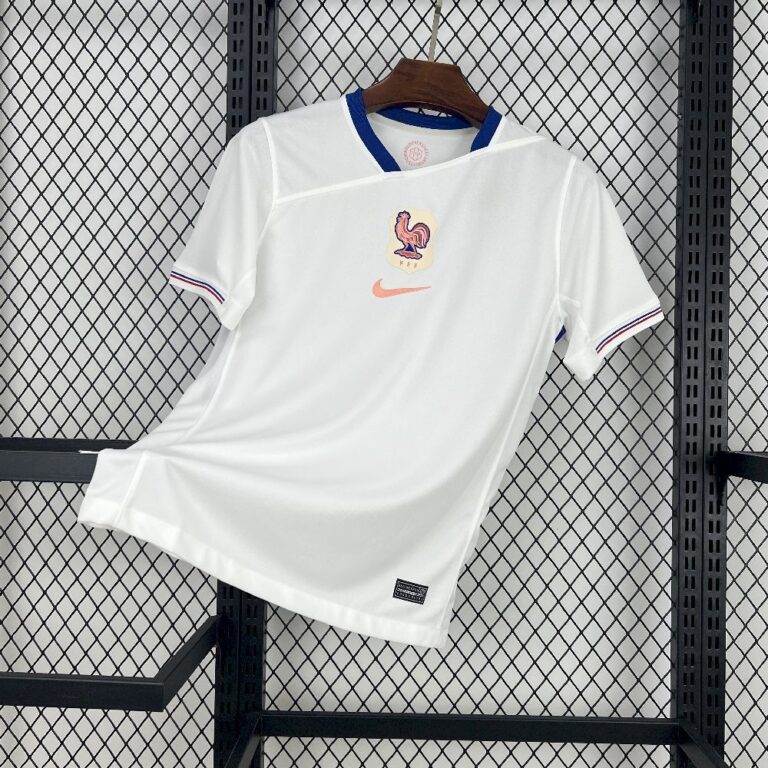 Camiseta Francia 2025 blanca segunda equipación versión fan