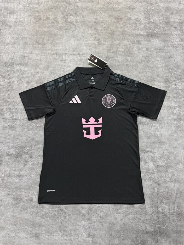 Camiseta Inter Miami 2026-2027 negro segunda equipación versión fan