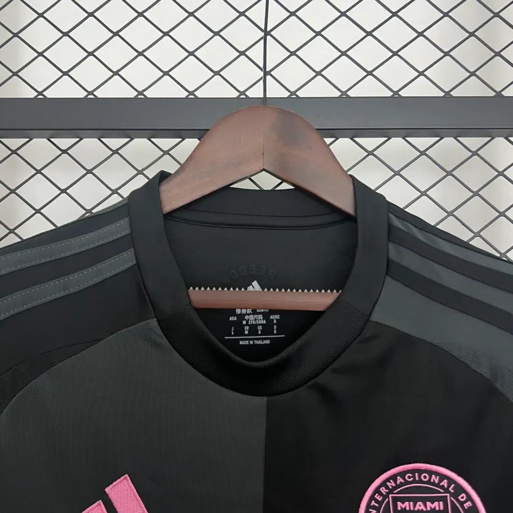 Camiseta Inter Miami Messi 2025-2026 negro segunda equipación versión fan - Imagen 3