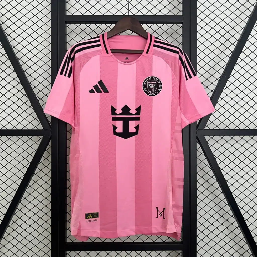 Camiseta Inter Miami Messi 2025-2026 rosa primera equipación versión fan