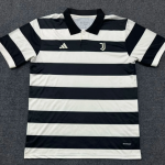 Camiseta Juventus blanco/negro 2025-2026 cuarta equipación versión fan