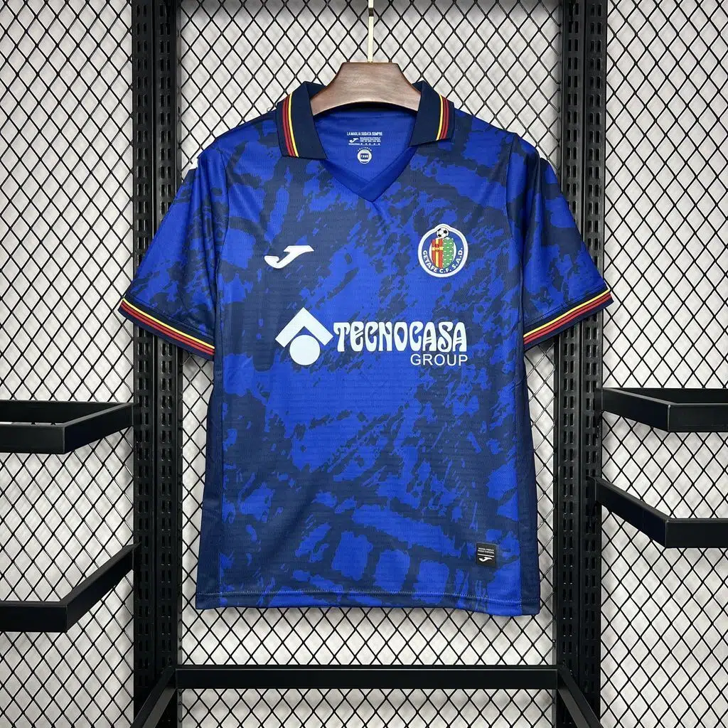 Camiseta Luis Milla Getafe 2024-2025 primera equipación versión fan