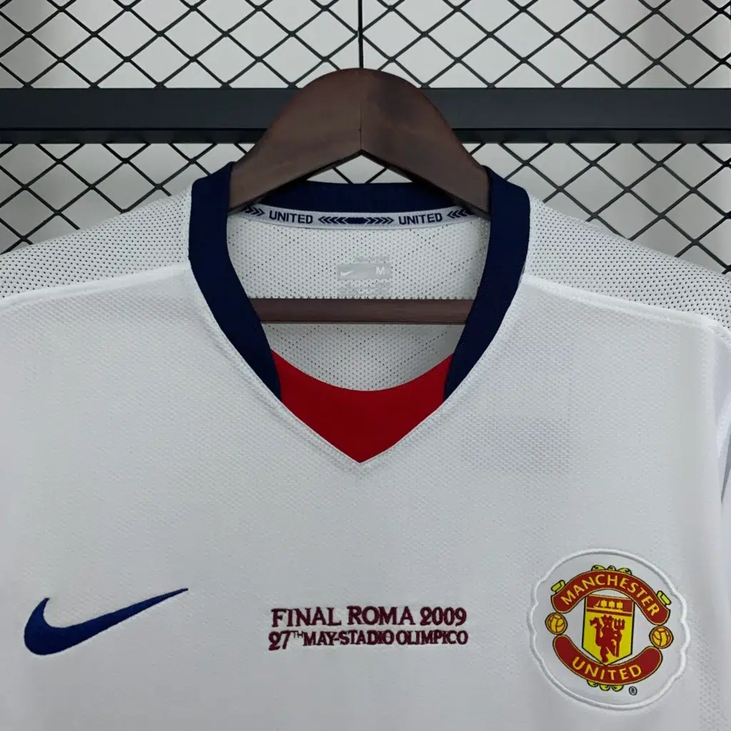 Camiseta Manchester United 2008-2009 Final Champions League manga larga - Imagen 3