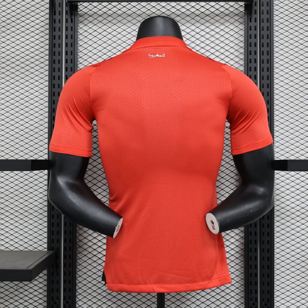 Camiseta Marruecos 2023 roja primera equipación versión jugador - Imagen 2