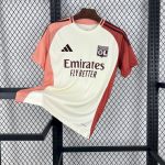 Camiseta Olympique Lyon 2024-2025 Crema tercera equipación versión fan