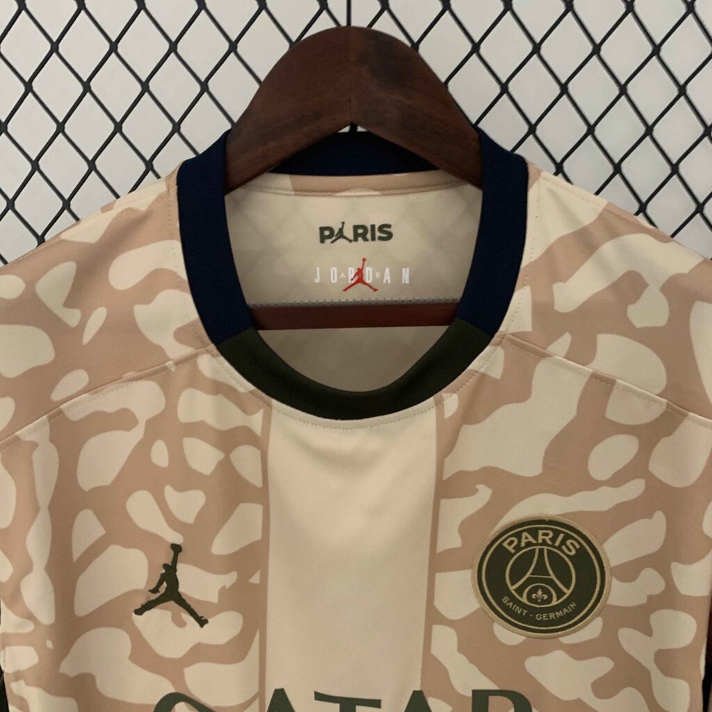 Camiseta PSG Crema 2023-2024 cuarta equipación versión fan - Imagen 3