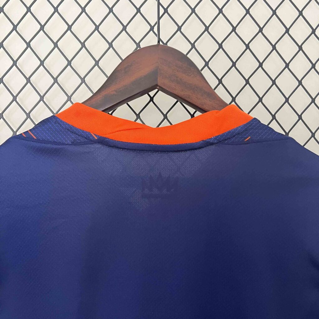 Camiseta Países Bajos 2024 azul segunda equipación versión fan - Imagen 4
