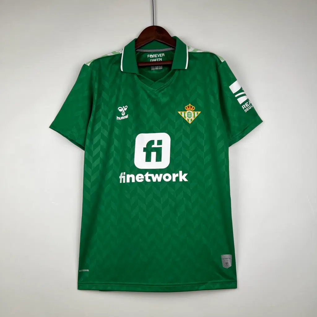 Camiseta Real Betis 2023-2024 verde segunda equipación versión fan