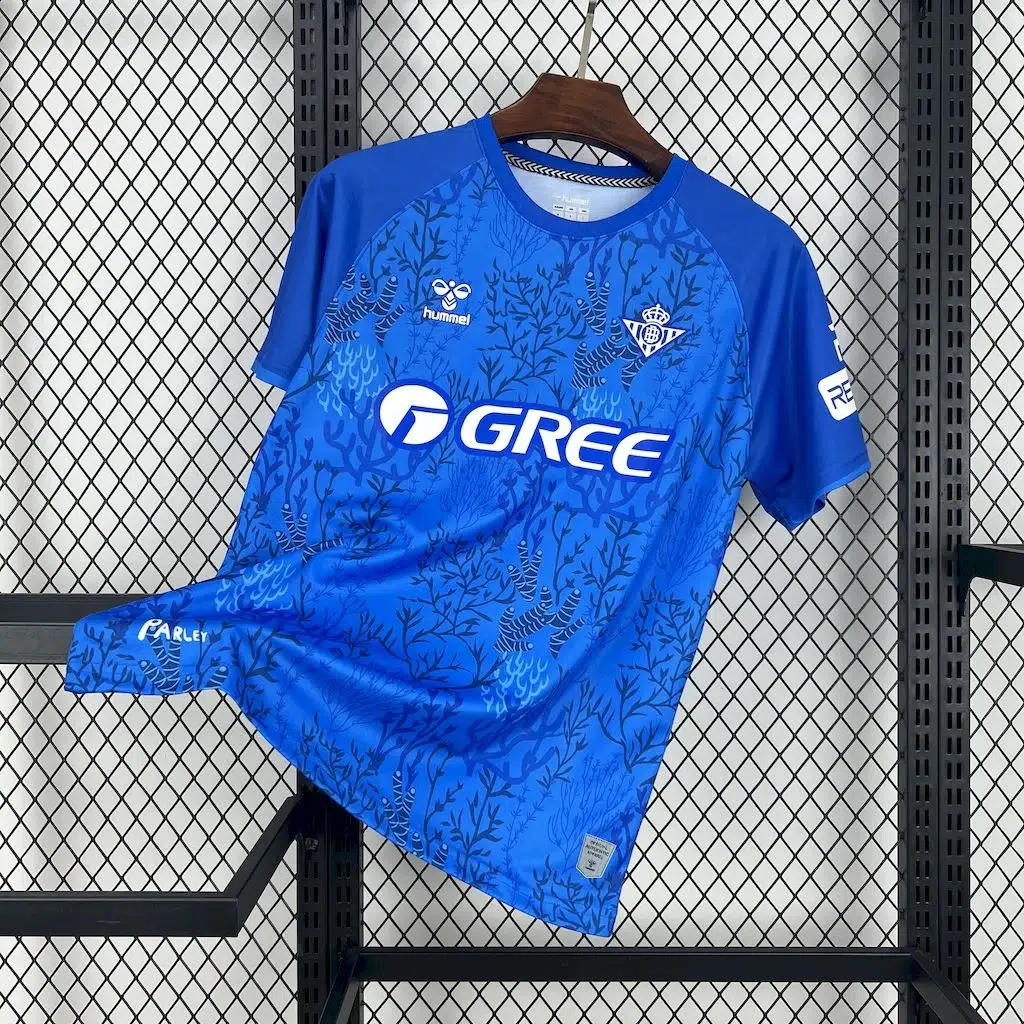 Camiseta Real Betis azul 2025-2026 edición especial versión fan