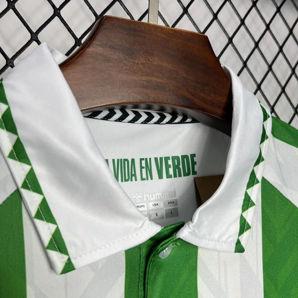 Camiseta Real Betis verde/blanco 2024-2025 primera equipación versión fan - Imagen 3
