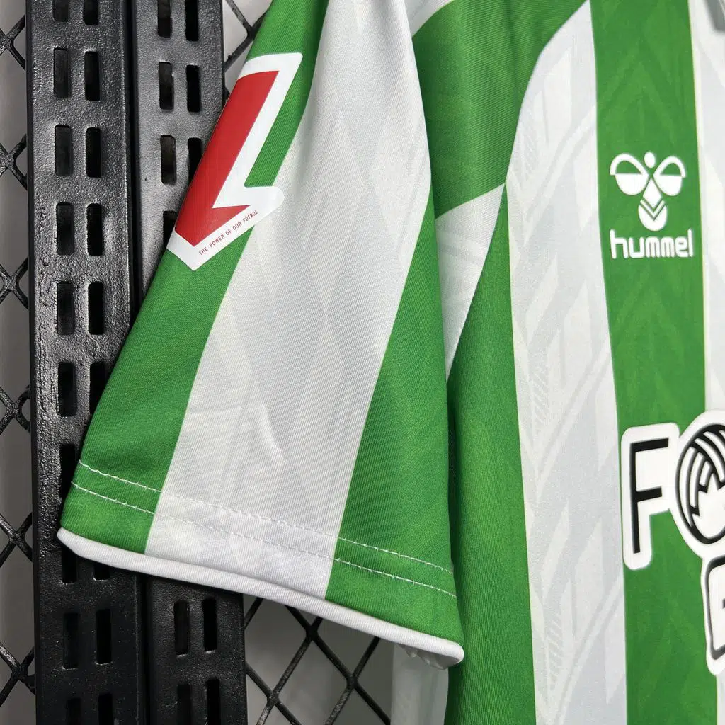 Camiseta Real Betis verde/blanco 2024-2025 primera equipación versión fan - Imagen 4