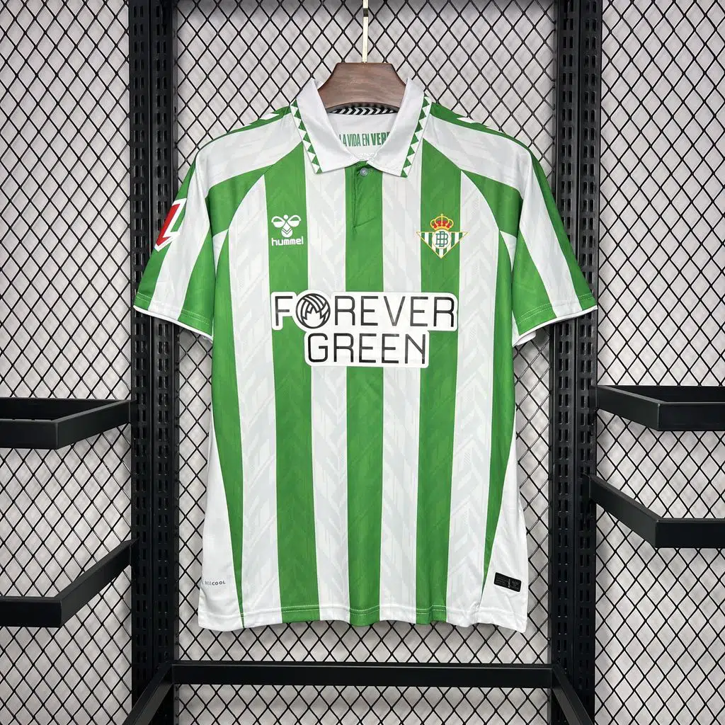 Camiseta Real Betis verde/blanco 2024-2025 primera equipación versión fan