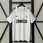 Camiseta Real Madrid 1984-1985 blanco ?Zanussi? primera equipación