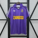 Camiseta Real Madrid 1984-1985 morado ?Zanussi? segunda equipación