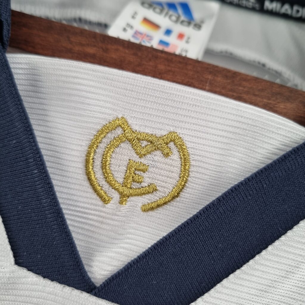 Camiseta blanca Real Madrid 2000 Raul primera equipación - Imagen 6