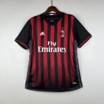 Camiseta Retro AC Milan 2016-2017 primera equipación