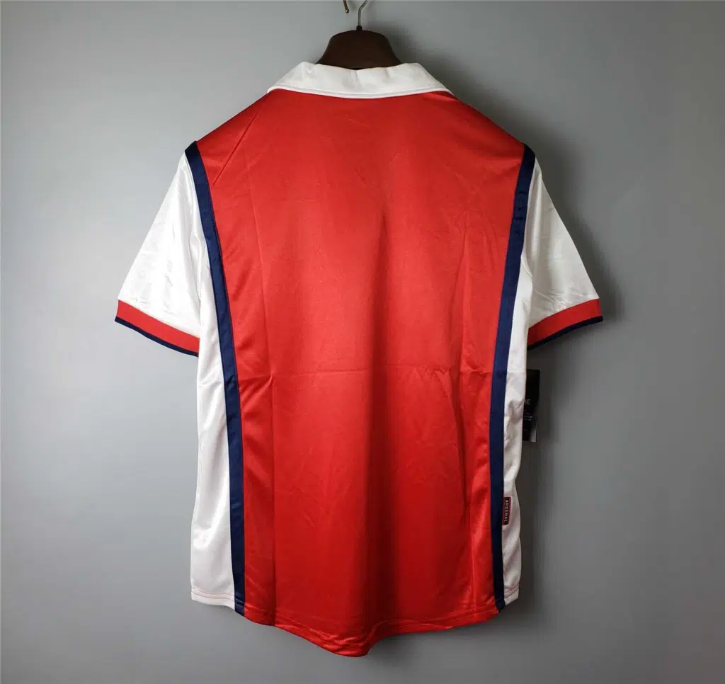 Camiseta Retro Arsenal 1998-1999 Bergkamp primera equipación - Imagen 2
