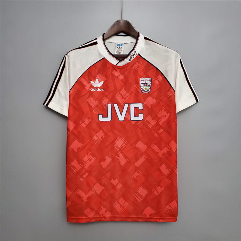 Camiseta Retro Arsenal Wright 1991-1992 Primera Equipcion