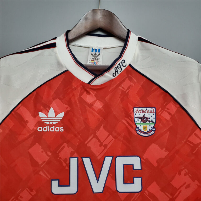 Camiseta Retro Arsenal Wright 1991-1992 Primera Equipcion - Imagen 5
