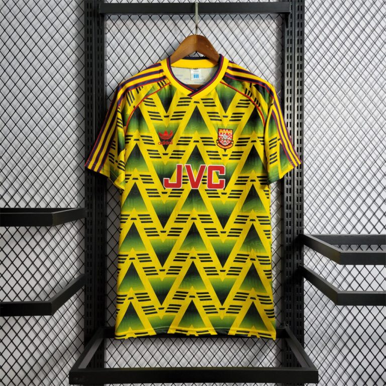 Camiseta visitante de Arsenal 1991-93