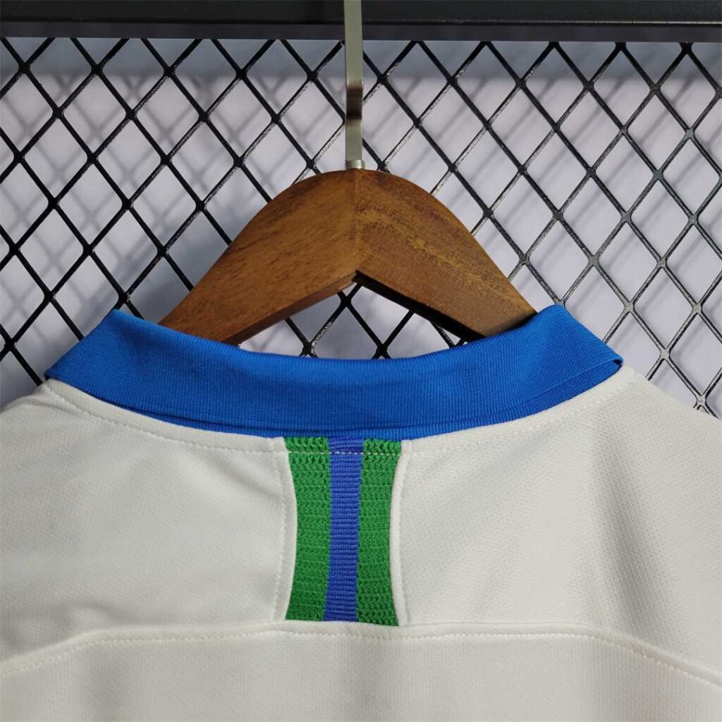 Camiseta Retro Brasil blanco 2019 segunda equipación - Imagen 5